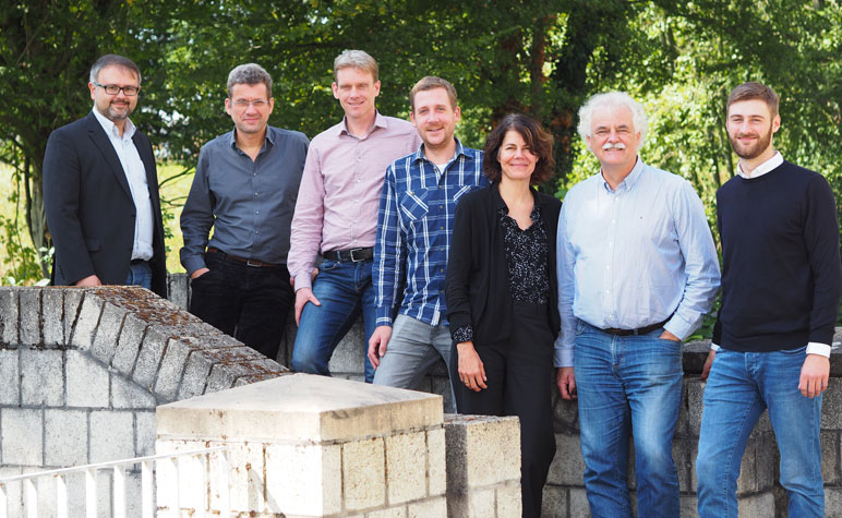 Gruppenbild der Teilnehmenden im Hof des LWL-Berufsbildungswerks Soest