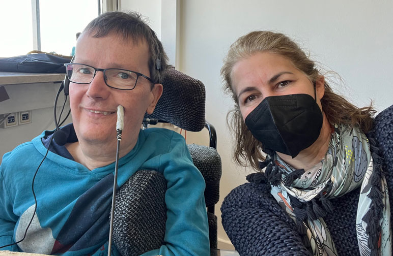 Selfie von Thomas Ernst und Simone Lerche